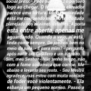 Dominador e um ébrio escritor maldito...