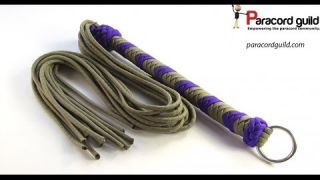 How to make a paracord flogger