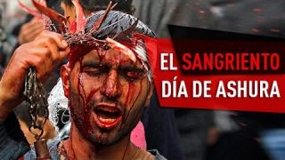 FUERTES IMÁGENES: Niños ensangrentados en la fiesta chií de la Ashura